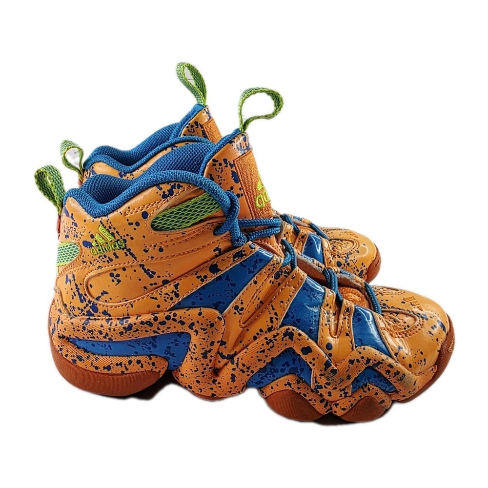 Adidas Crazy 8 Kobe Bryant KB EQT "All Star" Paint Splatters Sneakers Boys 4